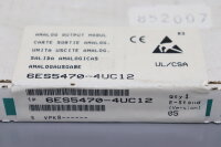 Siemens Simatic 6ES5470-4UC12 Analogausgabe E-Stand: 05...