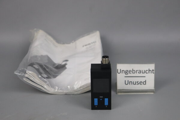Festo SDE1-D10-G2-H18-L-P1-M12 Drucksensor SDE1D10G2H18LP1M12 192766 unused