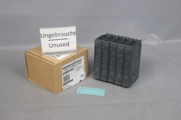 Siemens 5x 6ES7 132-4BB01-0AB0 Digital Output Module E: 01 unused OVP
