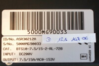 Baldor BTS10-7,5/15-2-RL-728 Verst&auml;rker Karte used