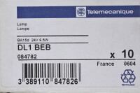 Telemecanique DL1 BEB 10 St&uuml;ck 084782 24V 6,5W Lampe unused
