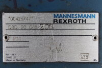 Rexroth DBD 20 G18/200 Druckbegrenzungsventil used
