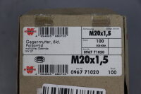 100x Würth 0967 71020 SW27 Gegenmutter Polyamid...