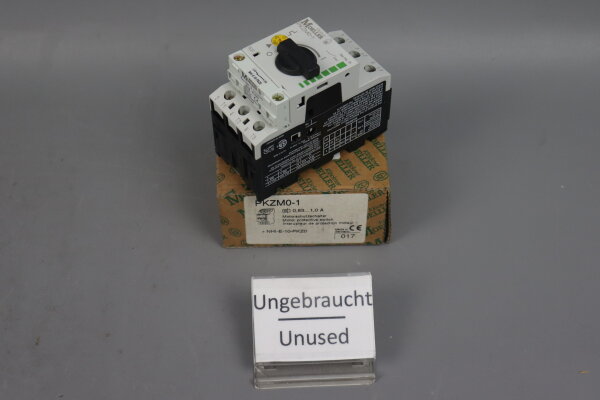 Moeller PKZM0-1 0,63-1,0 A Motorschutzschalter + NHI-E-10-PKZ0 unused OVP