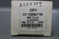 Eaton Cutler-Hammer E22T4 Ext. Pushbutton 25mm Gelb...