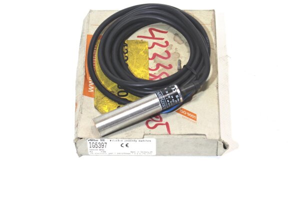IFM efector 100 induktiv N&auml;herungsschalter IG5397 IGA3005-BPKG unused OVP