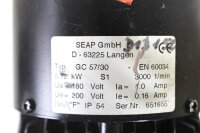 SEAP GC 57/30 Getriebemotor 0,12 kW 3000rpm i=11:1 Unused