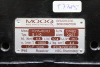 MOOG D315-007B GL10 Servomotor 4900rpm used