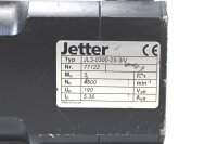 Jetter JL3-0300-25-3/V Servomotor 4500rpm Used