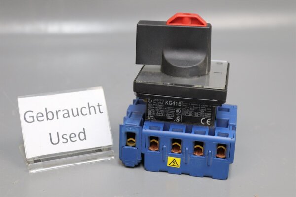 Kraus &amp; Naimer KG41B T104/D-A007 F76451/001 DES Motorsteuerschalter used