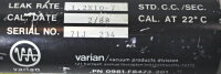 Varian 0981-F8473-301 Ventil used