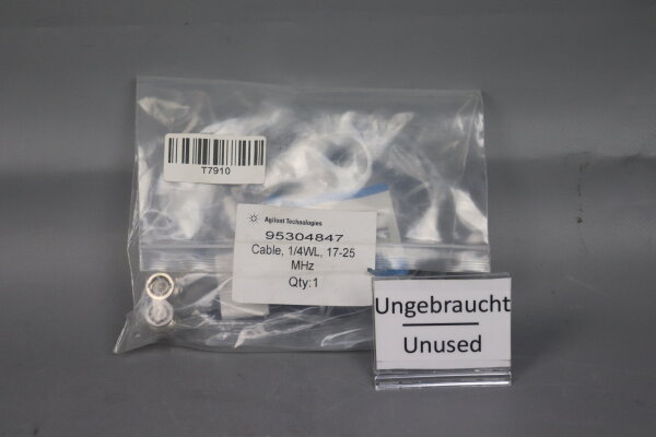 Agilent 95304847 Kabel 1/4WL, 17-25MHz Unused
