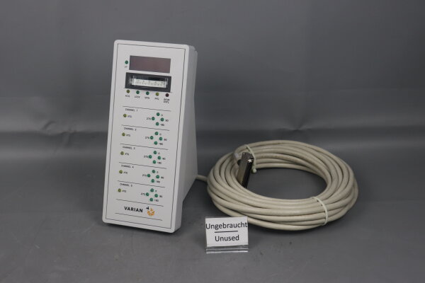 Varian 0191571000 REV A 5 Kanal Emfänger + SCS1103-6099220MI Kabel Unused