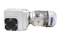 Siemens 1LA7083-4AS99-ZS00 Elektromotor + St&ouml;ber K202AG0044D80L4 Getriebmotor used