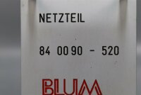 Blum Netzteil 84 0090-520 CAT6100 used