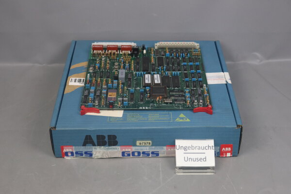 ABB HR1002 Control Card GNT0141400R0007 SRK-STR.KA 91.101.1011 Unused