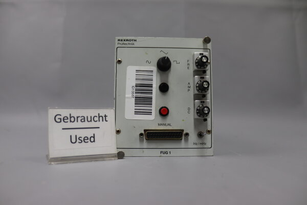 Rexroth FUG1 Pr&uuml;ftechnik used