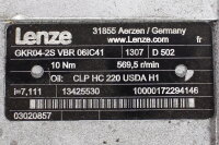 Lenze MCS 06I41-RS0B0-Z0C0-ST6S00N-R0SU 0,64kW + GKR04-2S VBR 06IC41 Getriebe i=7,111 Used