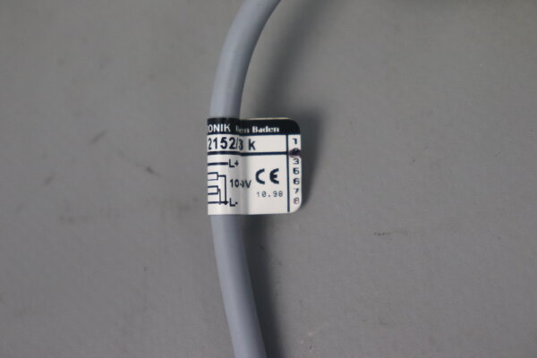 Visolux Elektronik NT20 Sensor 2152/33k 2152/33 k 10-30V Used