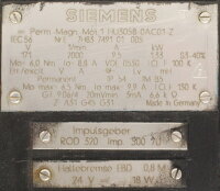 Siemens 1HU3058-0AC01-Z Servomotor Used