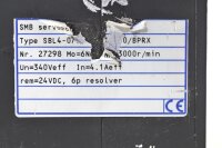 SMB SBL4-0750-30-1-560/BPRX Servomotor 3000rpm Unused