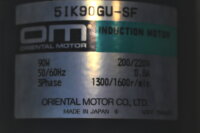 Oriental Motor 5IK90GU-SF Induction Motor 90W + 5LF45U-2...
