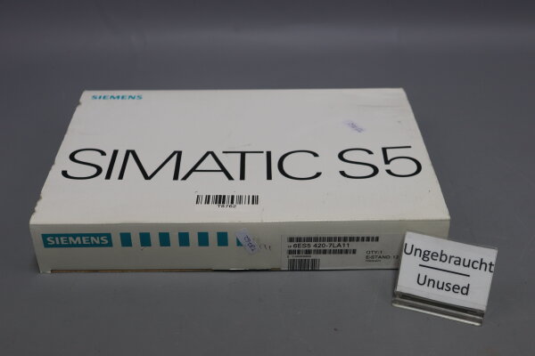 Siemens 6ES5420-7LA11 E-Stand:12 Digital Input Module sealed