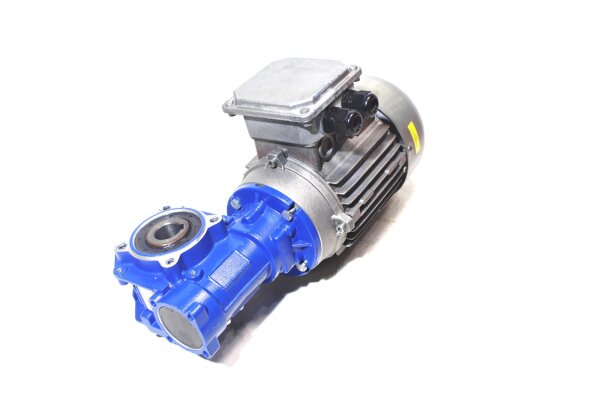 Unidrive IN71A4 Elektromotor 0,3kW 1660rpm + Motovario SW050 Getriebe i=50 Used
