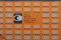 OBO Bertelmann MS 41 SK OR SP Protective Cap 25 Stück 1122 900 for Rail 41 Sealed