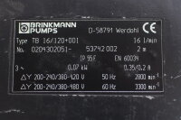 Brinkmann Pumps TB 16/120+001 Eintauchpumpe 16 l/min 0.07kW 2800/3300RPM unused