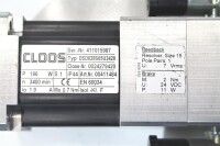 Cloos DSD028S65U3420 196W Servomotor used