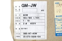 Mitsubishi GM-JW Getriebemotor 100/180 rpm i=1:10 90W...