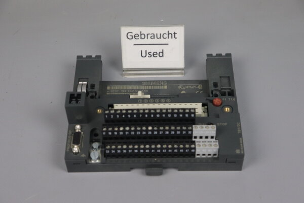 Siemens 6ES7 193-0CA10-0XA0 Terminalblock 6ES71930CA100XA0 used