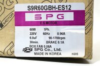 SPG S9R60GBH-ES12 60 W Elektromotor