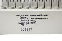 Omron G7TC-OC16 BASE BLOCK + 16 x G7T-1112S Ausgangsrelaisblock unused OVP