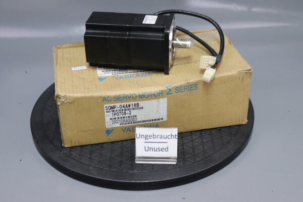 Yaskawa SGMP-04AW16B AC Servo Motor 400W 200V 2.6A 3000 rpm unused