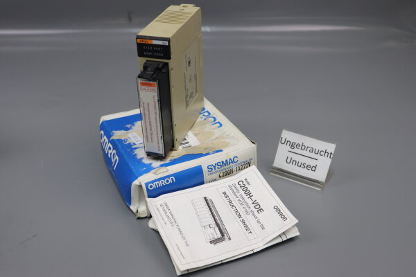 Omron C200H-IA222V Programmable Controller 200-240V 10mA unused OVP