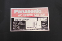 Panasonic MDM502A2A Servomotor 5,0 kW unused
