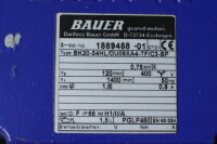 Bauer BK20-54HL/DU09XA4-TF/C3-SP Getriebemotor 0,75kW Unused