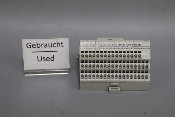 Allen Bradley 1794-TB3S Ser. A Terminal Base used