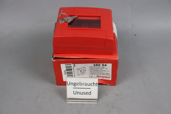 Legrand 380 54 07w19 Alarm-Knopf-Geh&auml;use unused