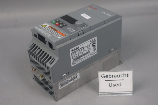 Rexroth EFC3600-1K50-1P2-MDA-7P-NNNN Frequency Converter 50/60Hz 2.4kVA Used