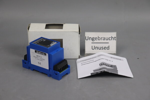ZIEHL SW 31 V S 222281 Unterspannungsw&auml;chter unused OVP