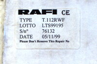Rafi T.112RWF TASTENFELD unused