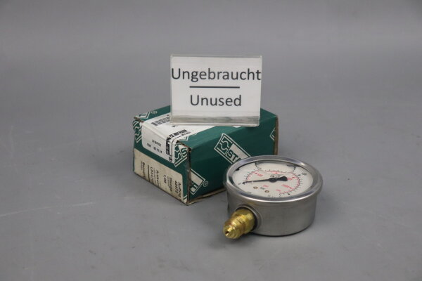Stauff SPG063-00160-01-S-B04 160bar Manometer unused OVP