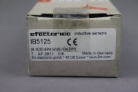 IFM IB5125 IB-3030-BPKG/US-104-DPS Inductive Sensor Unused OVP