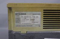 Mitsubishi FR-A044-0.75K-ER Inverter 0.75kW 380/460V 50/60Hz 2.6A used