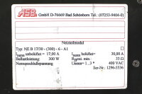 ASB NE B 17/30-(300)-6-A1 Netz Einschubmodul/ 6HE used