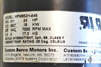 MTS Systems Parker MPM662H-945 Schrittmotor Used