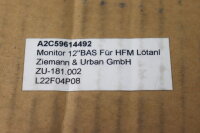 CBC CEM-12A-II 12&quot;B/W CCTV Monitor unused OVP